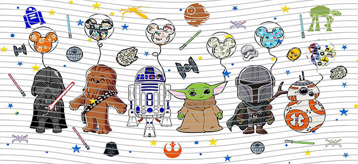 16oz Disney style-D-861